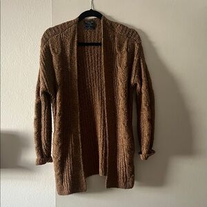 Abercrombie & Fitch Brown Knit Cardigan